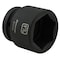 Dynamic 1" Drive Standard Socket, Black Phosphate, Tools 1-13/16" X 1" Drive, 6 Point Standard Length D025358 - alternate 7